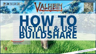 How to Install and Use BuildShare in Valheim