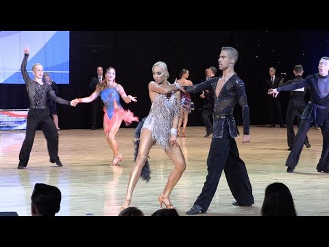 Anton Kireyeu - Elina Viadzenikava BLR, Jive | WDSF International Open Latin