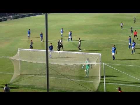 Penalty de Óscar Rico. FC Cartagena - Linares