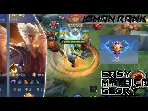 10man rank easy mythical Glory!