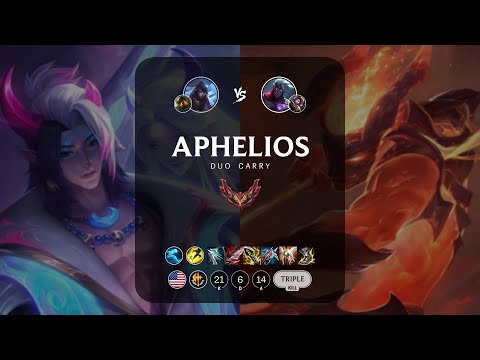 Aphelios ADC vs Varus - NA Grandmaster Patch 13.9
