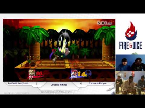 Fire&Dice Thursday #11 - LarryLurr vs Zenyou - Smash Wii U LF