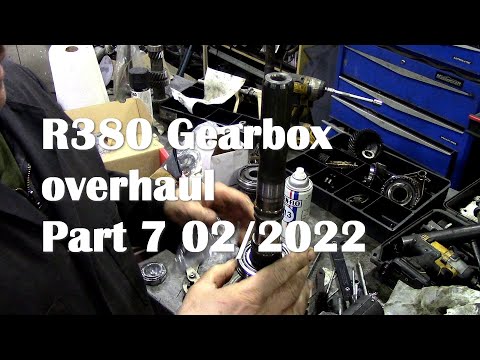 R380 suffix L overhaul Part 7 Assembling the mainshaft