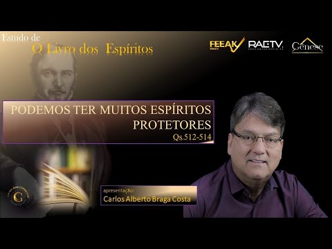 #376 - O Livro dos Espíritos Qs 512-514 - PODEMOS TER MUITOS ESPÍRITOS PROTETORES - Carlos Alberto