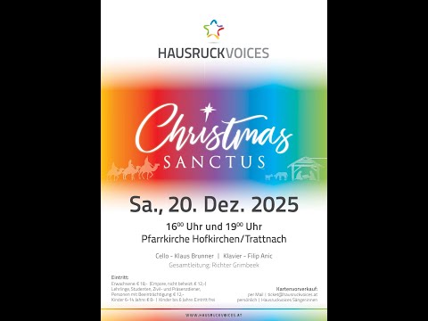 Christmas Sanctus Hausruckvoices