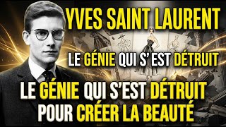 YVES SAINT LAURENT : LE GÉNIE QUI S’EST DÉTRUIT POUR CRÉER LA BEAUTÉ