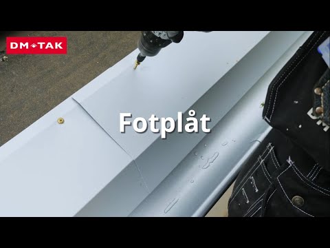 Takskolan. Avvattning del 4 - Fotplåt
