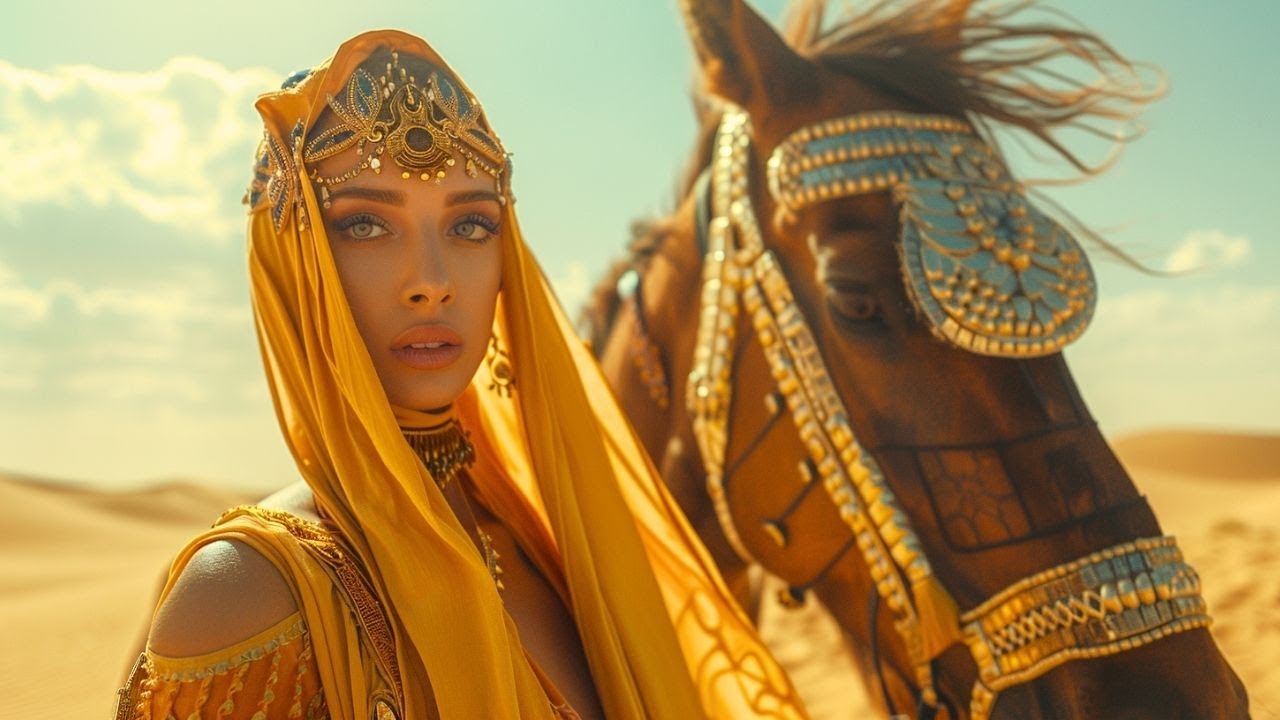 Arabic Meditation Music - Golden Dunes: Relaxing Oud and Soft Percussions