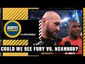 Tyson Fury and Francis Ngannou express interest in hybrid fight | ESPN Ringside