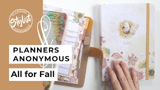 All for Fall planner release from PA | Planners Anonymous
