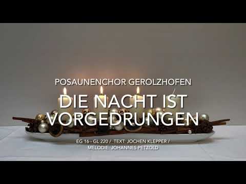 Die Nacht ist vorgedrungen Posaunenchor Gerolzhofen 20201213