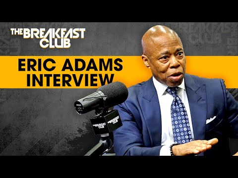 Mayor Eric Adams Speaks On The Migrant Crisis, Safety In New York, Policing, Homelessness + More
