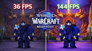 WoW Midnight Best Graphics Settings for Clear Mechanics & Max FPS (Raid Ready Gu