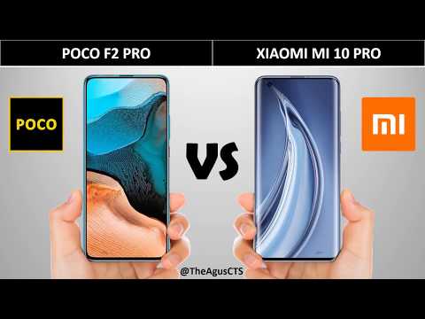 POCO F2 PRO VS XIAOMI MI 10 PRO