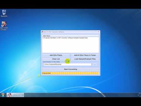 DjVu To PDF Converter Software