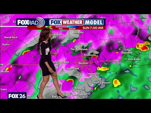 Houston winter storm watch: Jan. 22 evening forecast