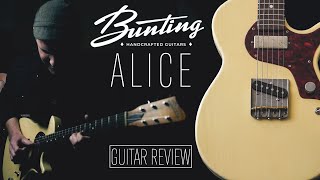 Video thumbnail for Demos in the Dark // Bunting Guitars Alice // Guitar Review by Demos In The Dark