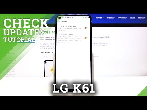 How to Enable Automatic Updates in LG K61 - Auto System Update