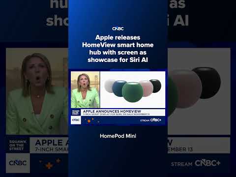 Apple releases HomeView smart home hub with screen as showcase for Siri AI