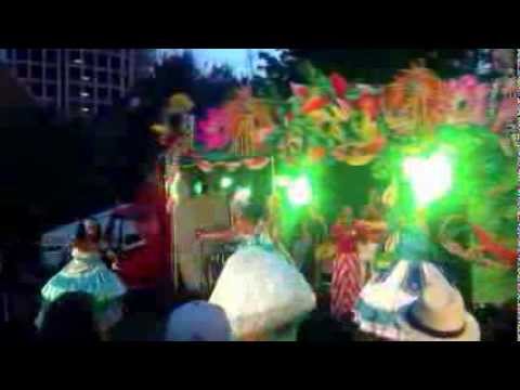 Maracatudo Mafua at Thames Festival 2013 - "Prece de pescador " ( Mariene de Castro)