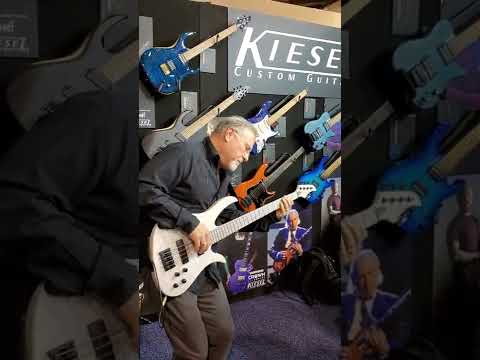 Brian Bromberg At Kiezel Booth At NAMM 202O Anaheim,CA