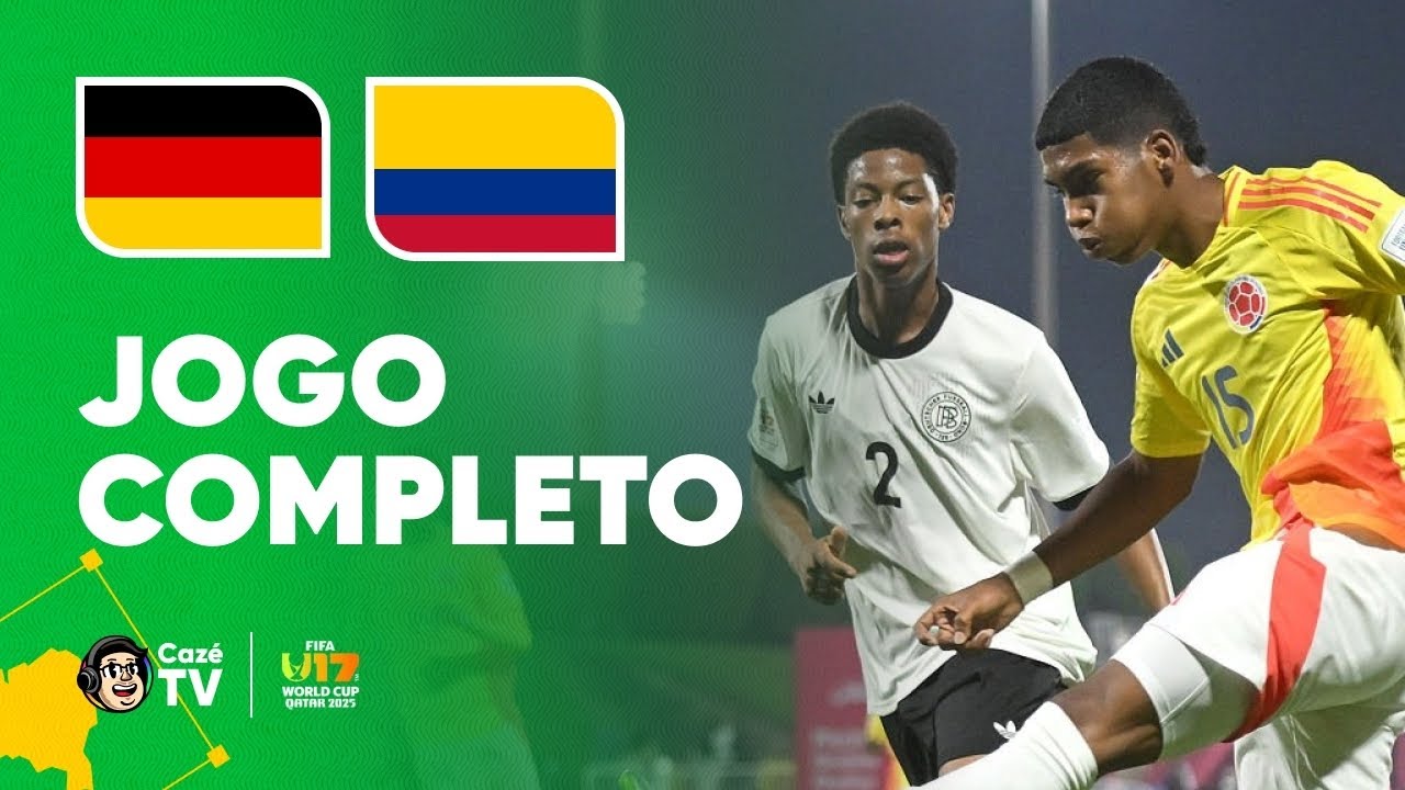JOGO COMPLETO: ALEMANHA X COLÔMBIA | COPA DO MUNDO SUB-17 FIFA™ 2025 | FASE DE GRUPOS | 1ª RODADA