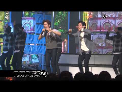 [MPD직캠] 인피니트 H 직캠 예뻐 Pretty INFINITE H Fancam Mnet MCOUNTDOWN 150205