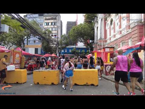 ESTAÇÃO DA LAPA ATÉ A PRAÇA CASTRO ALVES NO CENTRO | CARNAVAL DE SALVADOR BAHIA 🇧🇷