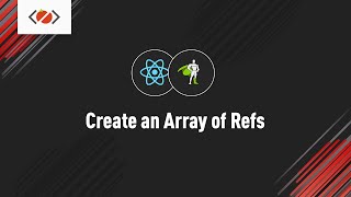 How to create an array of React refs