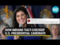 U.S presidential candidate Nikki Haley spews venom against India | Netizens roast her with facts