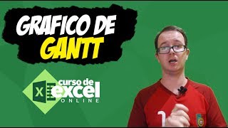 Curso de Excel OnLine - Como fazer Gráfico de Gantt no Excel