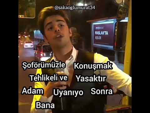 Murat Sakaoğlu otobüs vine 😂🤣😂