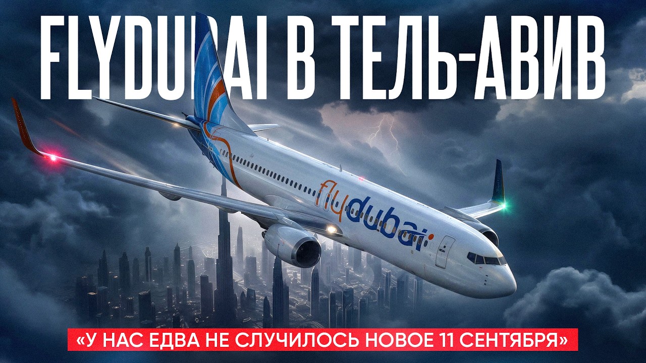 Драка в самолете FlyDubai