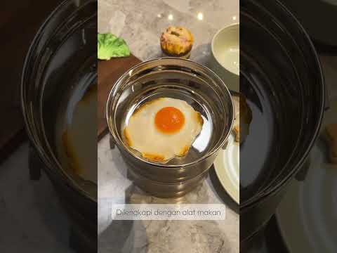 Gambar Appetite Soyun Kotak Makan Plastik 3 Susun 2.5 Liter - Putih