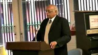 Chidambaram Part I on the inauguation of ISAJ