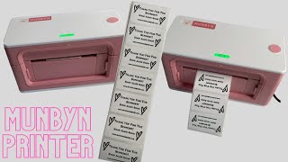 MUNBYN THERMAL PRINTER FOR YOUR BUSINESS | STICKER PRINTER | SHIPPING LABEL PRINTER