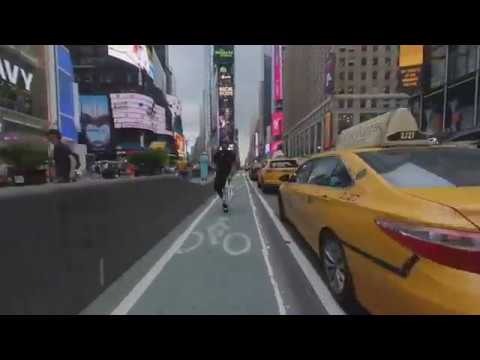 3d 180 VR ride through Manhattan