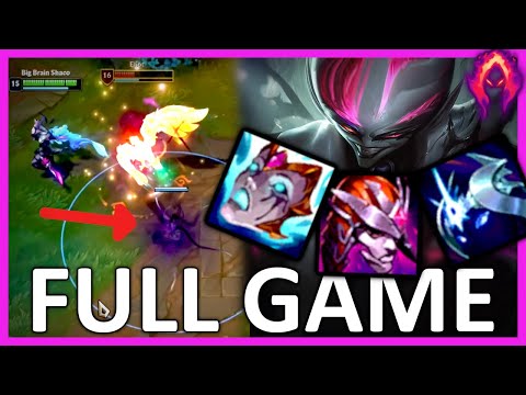 AP Shaco Jungle with DEMONIC Embrace patch 13.4? - S13 OTP SHACO FULL GAME