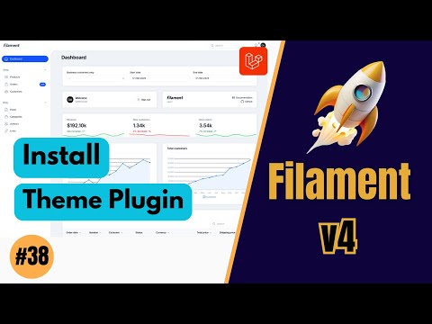 Install Theme Plugin - FilamentPHP v4 (Ep 38)