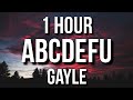 GAYLE - abcdefu (Lyrics) 🎵1 Hour