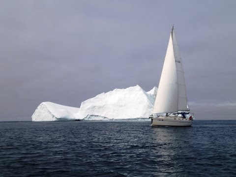 Sailing   North  Atlantic Ocean from Iceland to Greenland, Ireland and Spain