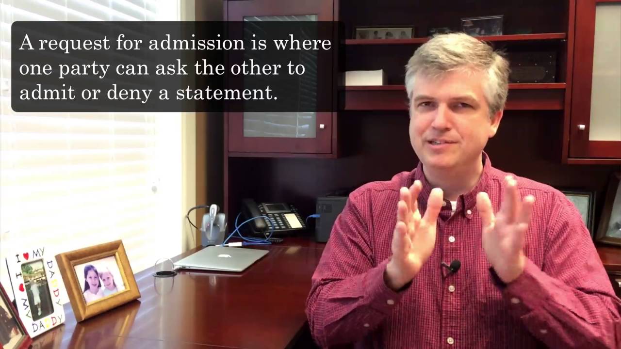 Definition: Request for Admissions