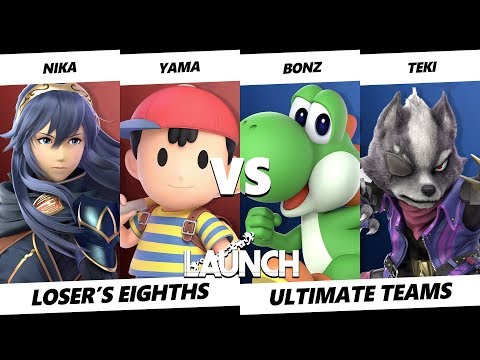 Launch Smash Ultimate Teams - Nika & Yama VS Bonz & Teki - Loser's Eighths
