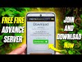 Free Fire Advance Server Registration Download Tutorial