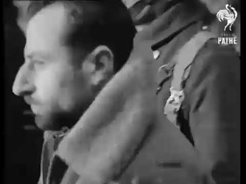 pathe news report of WW2 italian air force attack on UK