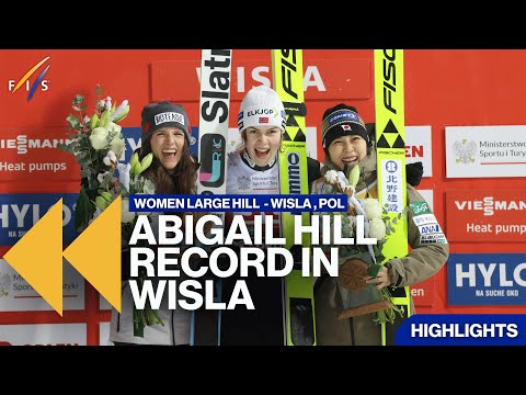 Abby Hits the Hill Record and Anna Odine Takes the victory! | Highlights | FIS Ski Jumping