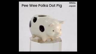 pee wee polka dotted pig