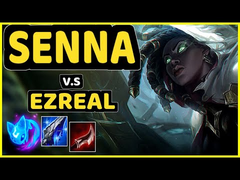 FREEZE (SENNA) vs EZREAL - BOTTOM ADC GAMEPLAY - EUW Ranked GRANDMASTER