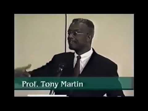 Professor Tony Martin on documented Jewish role in the Trans Altantic Slave Trade of Africans