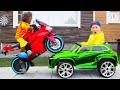 Senya And His Colorful Cars